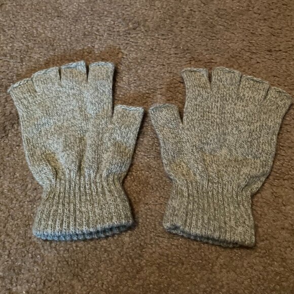 Knit Fingerless Raggwool NWOT Gloves Men Size L - Picture 1 of 13